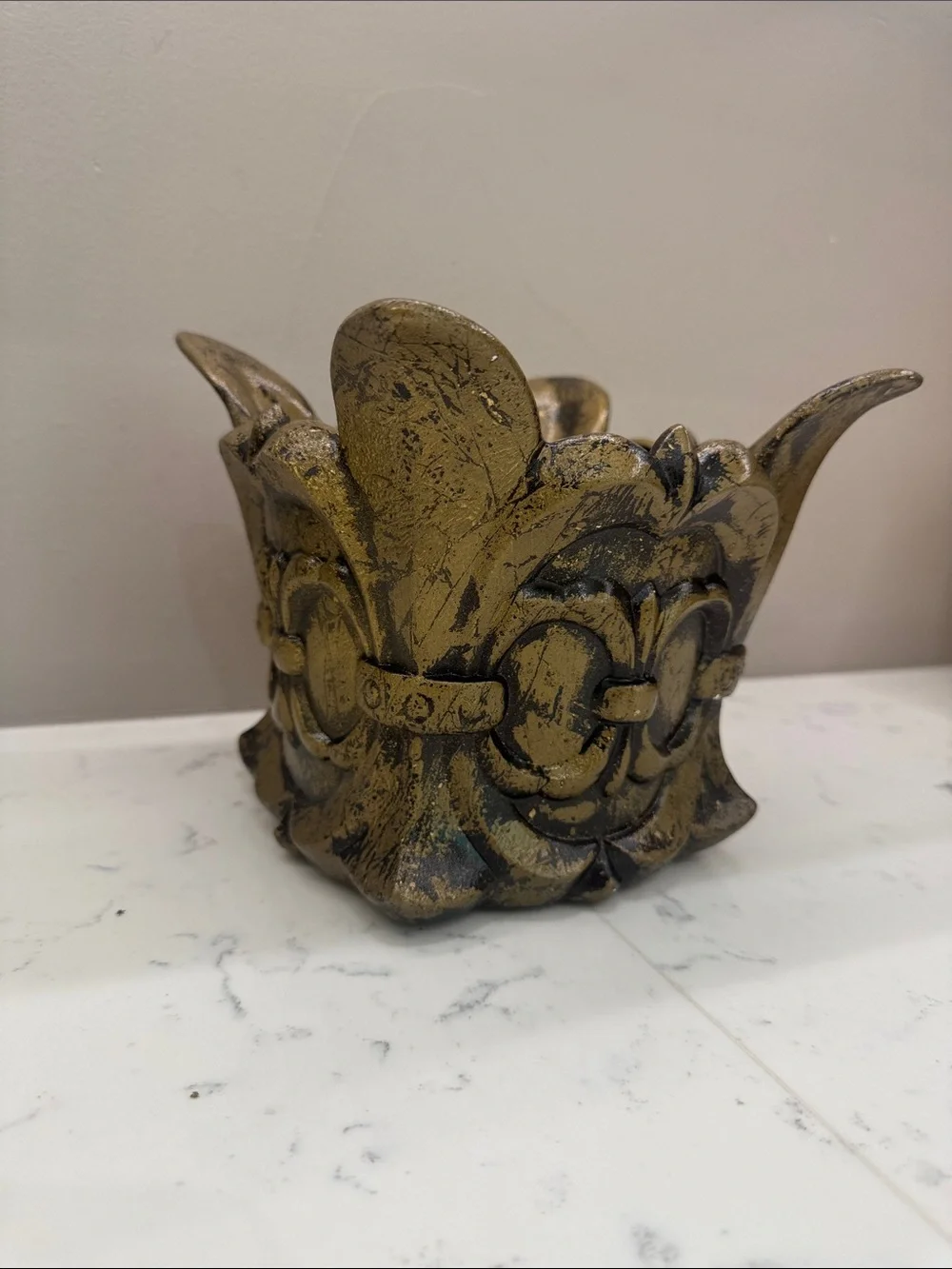 Fleur De Lis candle holder